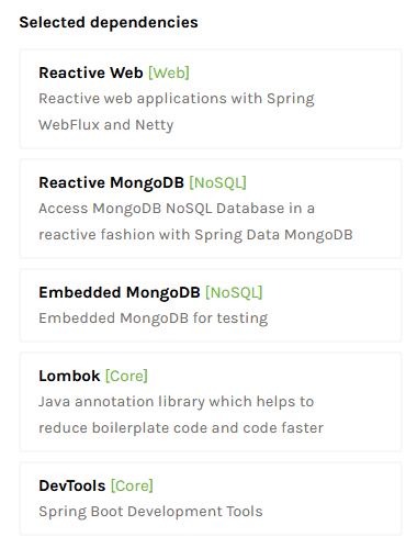 spring boot embedded mongodb test