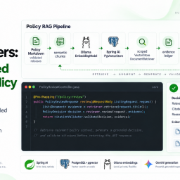 Spring AI for Java Developers: Build a Grounded Marketplace Policy RAG API